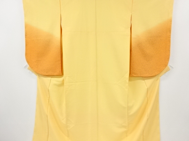 JAPANESE KIMONO / VINTAGE LONG SLEEVES KIMONO / SCATTERED NORI PATTERN